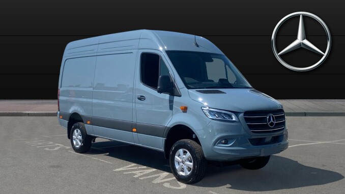 Mercedes-Benz Sprinter 319Cdi L2 Diesel Rwd 3.5t H2 Pro Van 9G-Tronic - Image 1